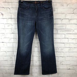 7 For All Mankind Womens 30 High Waist Boot Jeans